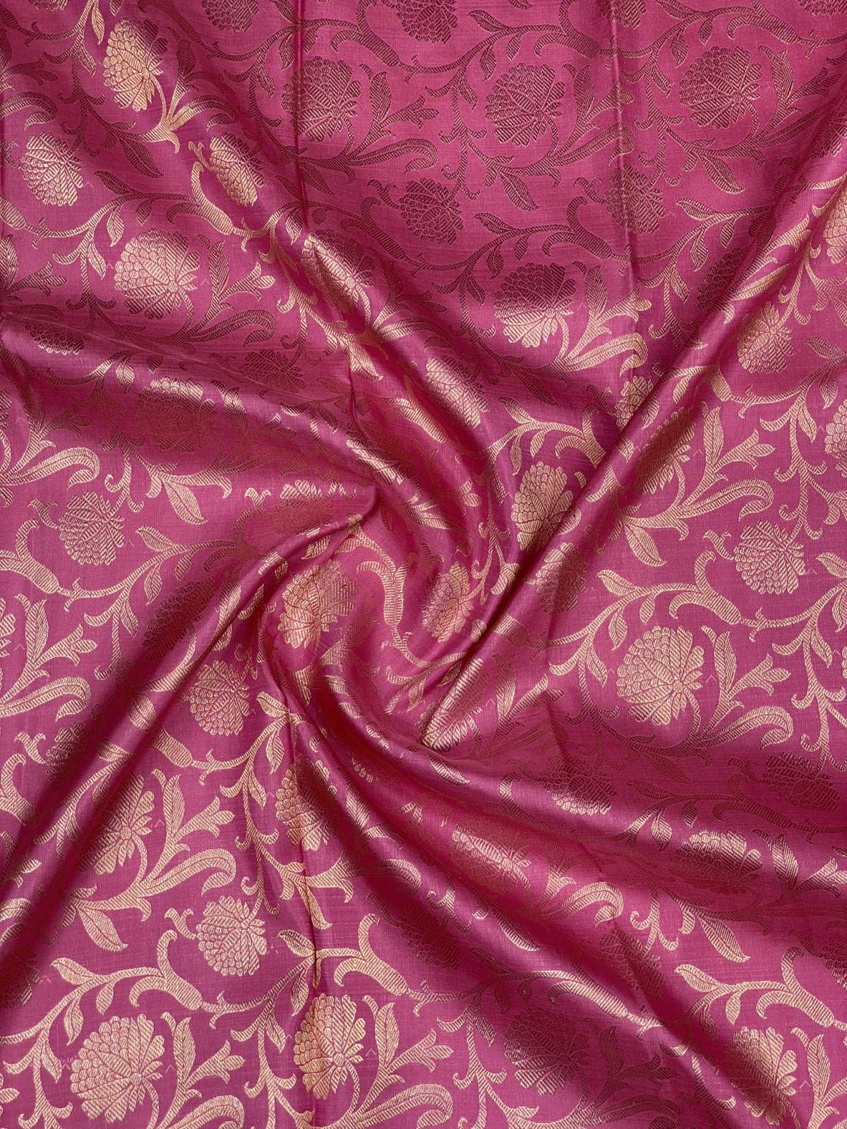 Light Pink Kanjeevaram Silk Saree