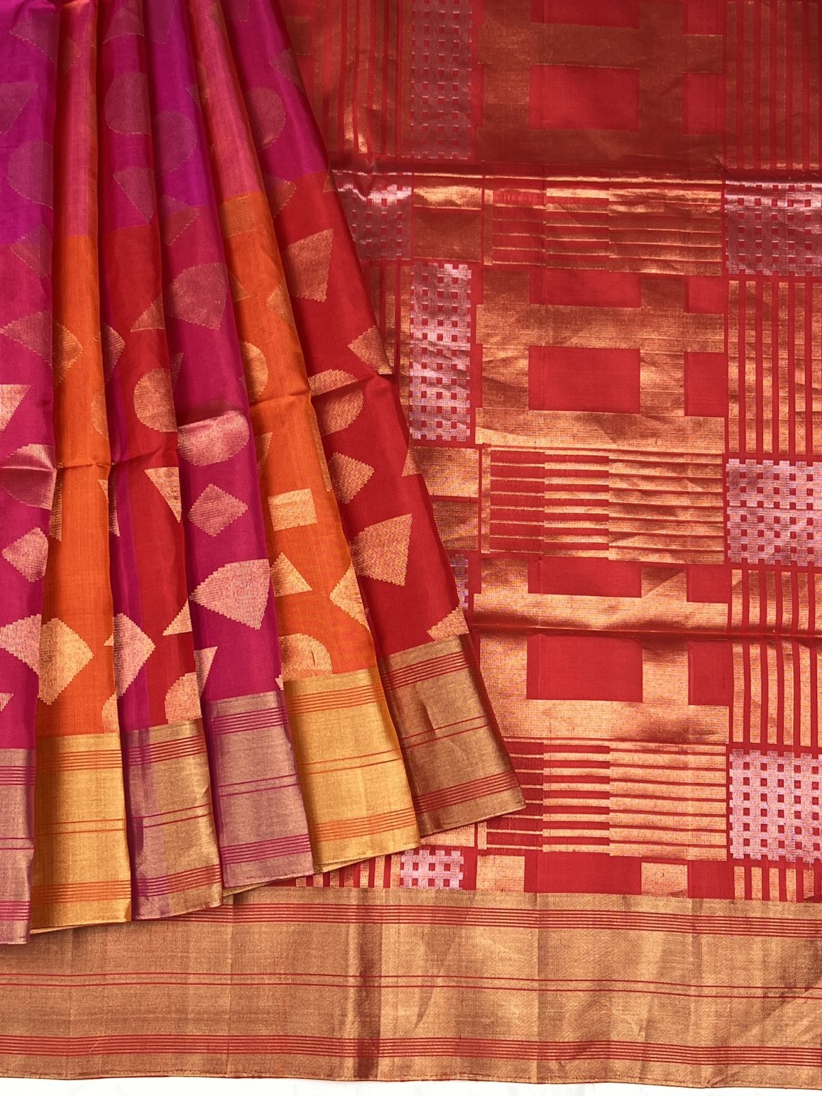 MULTI COLOR SOFT SILK SAREE 
